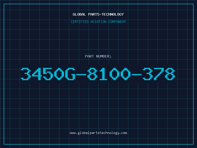 Aviation Part 3450G-8100-378