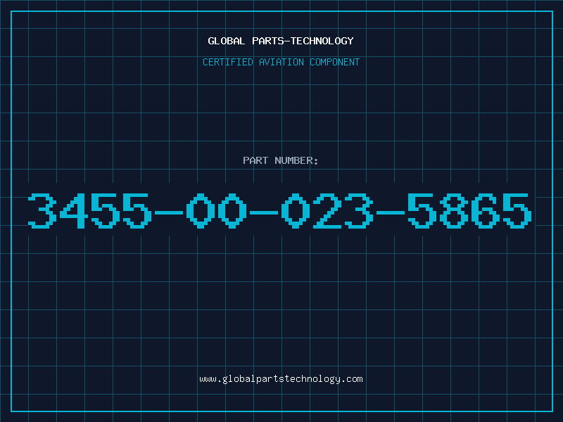 Aviation Part 3455-00-023-5865