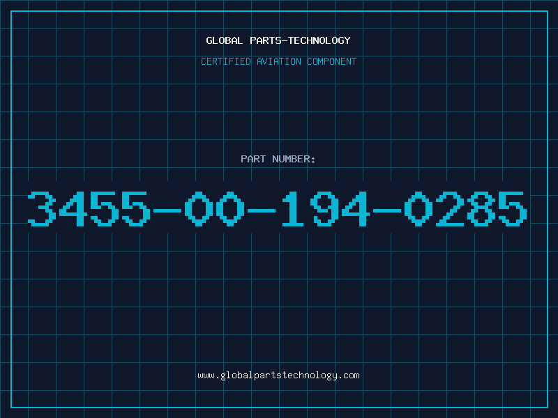 Aviation Part 3455-00-194-0285