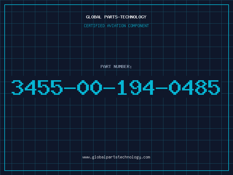 Aviation Part 3455-00-194-0485