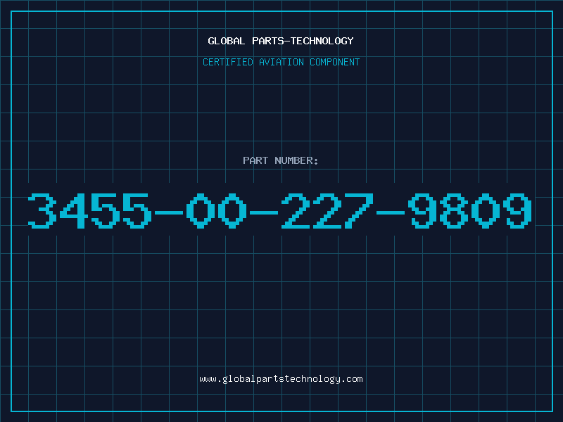 Aviation Part 3455-00-227-9809