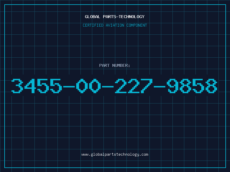 Aviation Part 3455-00-227-9858