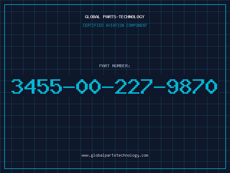 Aviation Part 3455-00-227-9870