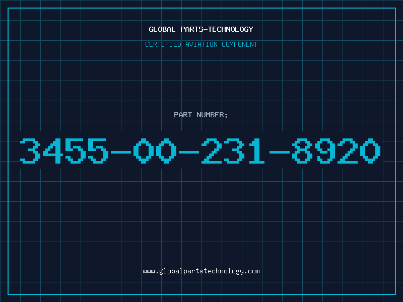Aviation Part 3455-00-231-8920