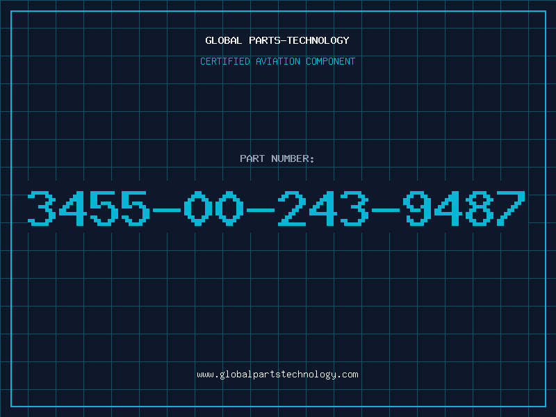 Aviation Part 3455-00-243-9487