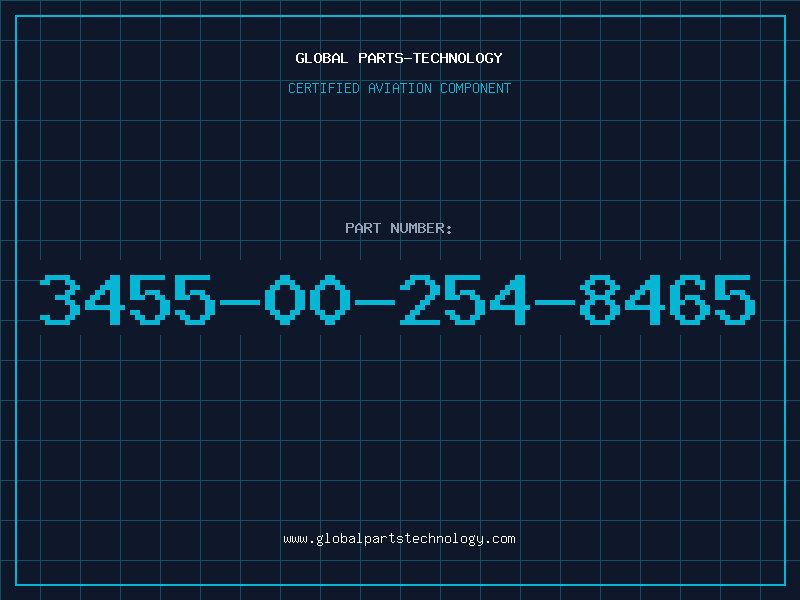 Aviation Part 3455-00-254-8465