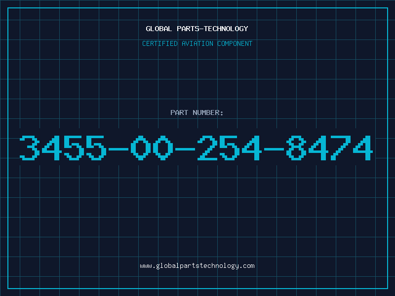 Aviation Part 3455-00-254-8474