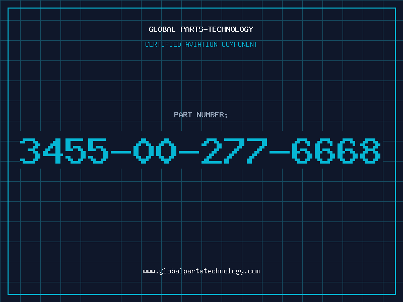 Aviation Part 3455-00-277-6668