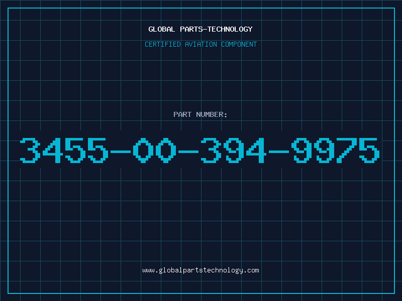 Aviation Part 3455-00-394-9975