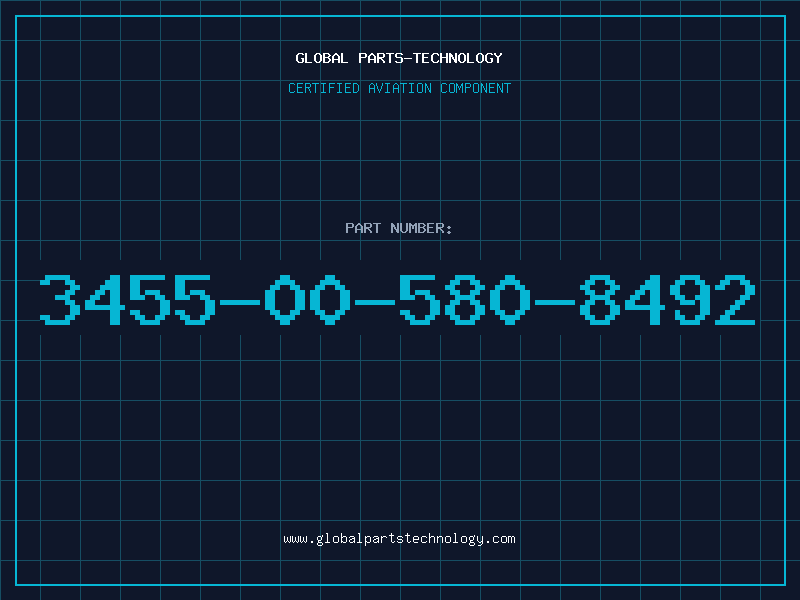 Aviation Part 3455-00-580-8492