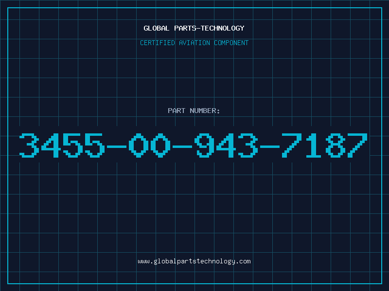 Aviation Part 3455-00-943-7187