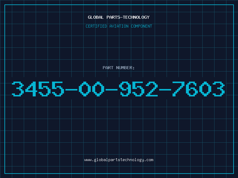 Aviation Part 3455-00-952-7603