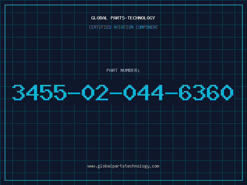 Aviation Part 3455-02-044-6360