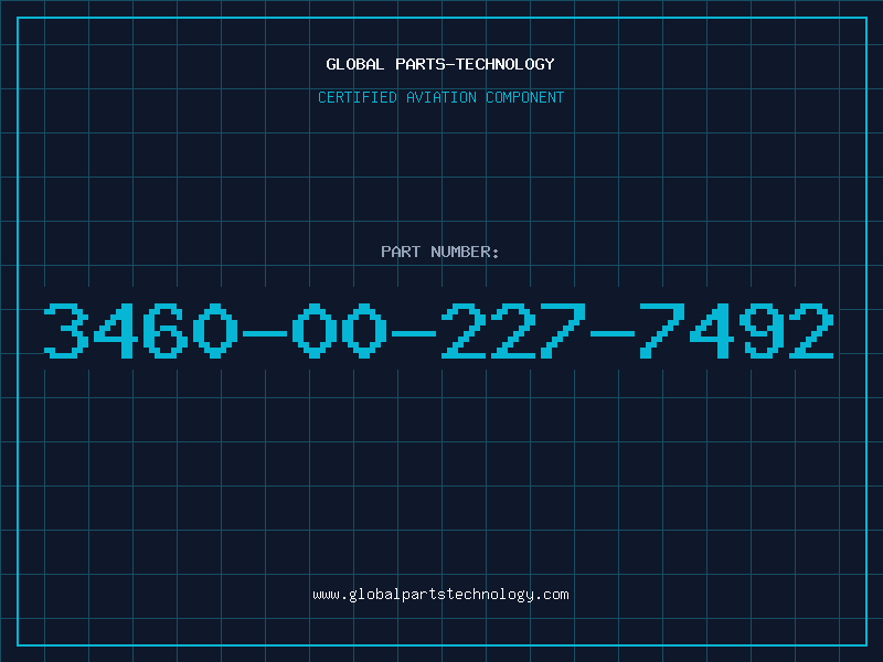 Aviation Part 3460-00-227-7492