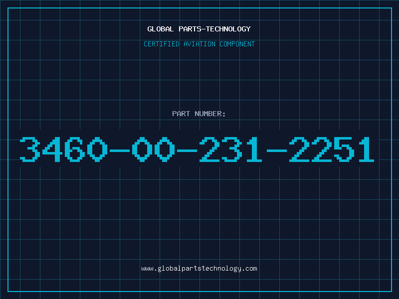 Aviation Part 3460-00-231-2251