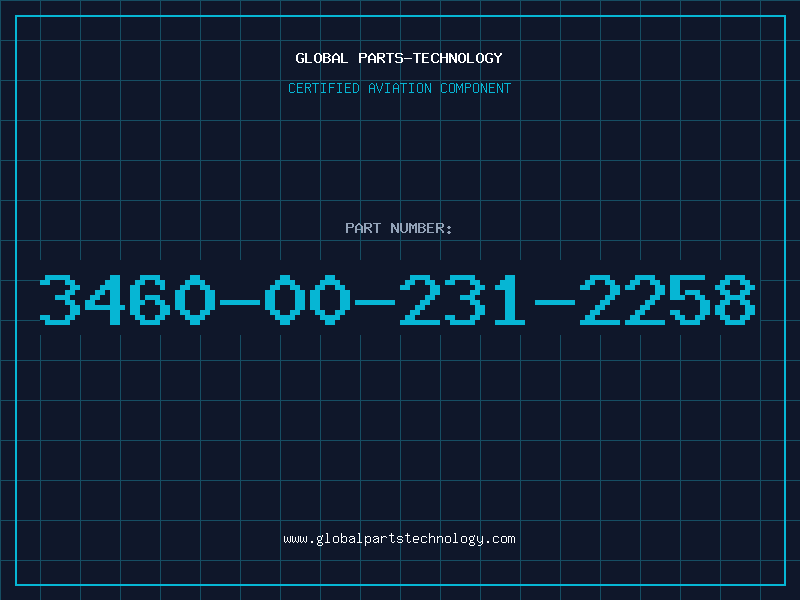 Aviation Part 3460-00-231-2258