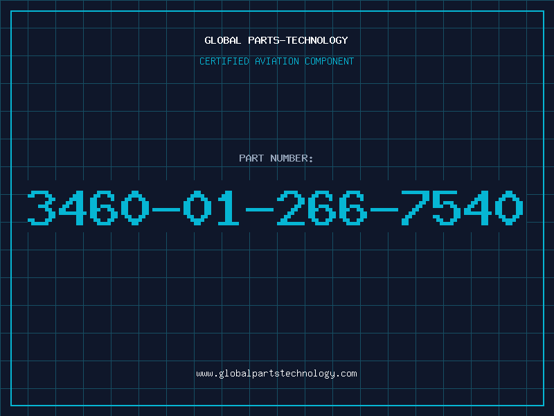 Aviation Part 3460-01-266-7540