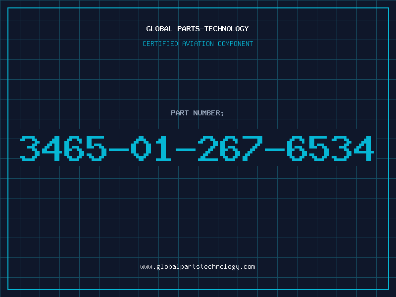 Aviation Part 3465-01-267-6534
