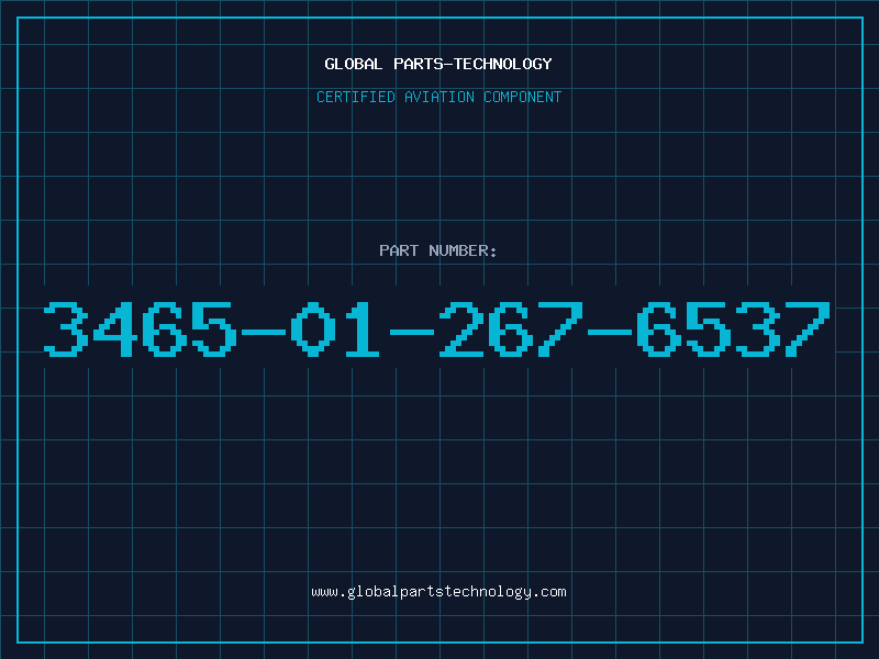 Aviation Part 3465-01-267-6537
