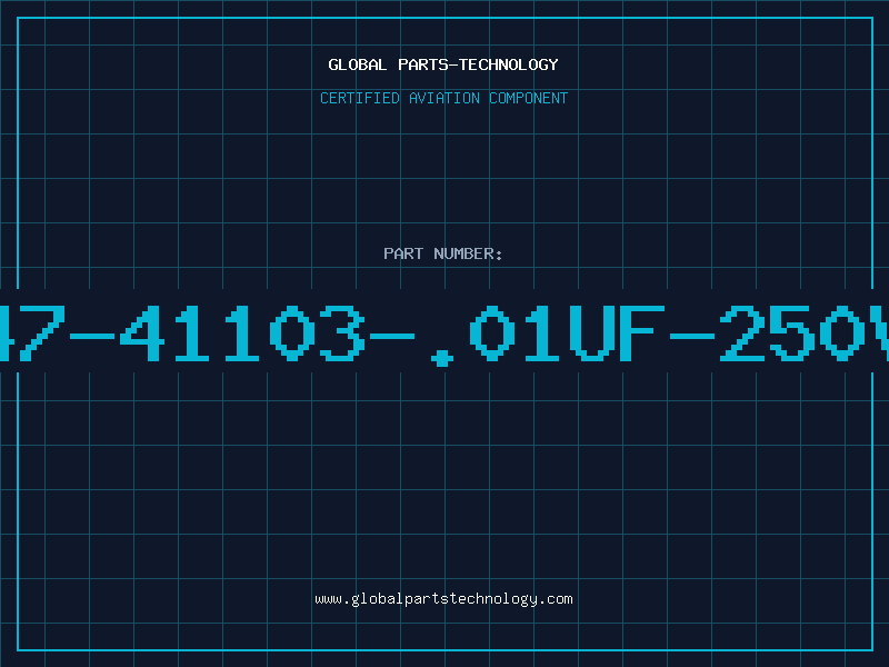 Aviation Part 347-41103-.01UF-250VR