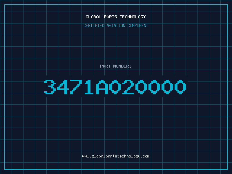 Aviation Part 3471A020000