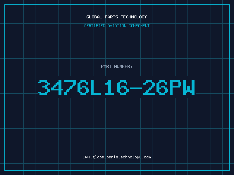 Aviation Part 3476L16-26PW