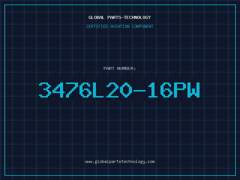 Aviation Part 3476L20-16PW