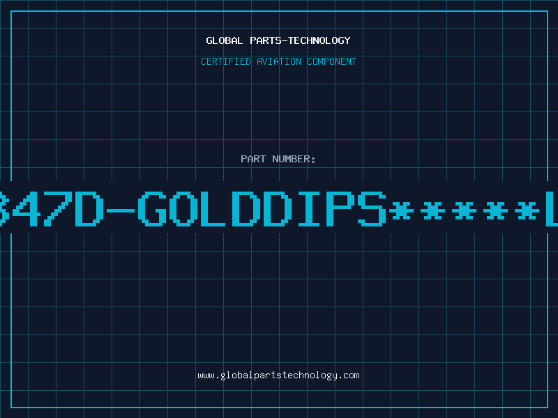 Aviation Part 347D-GOLDDIPS*****L
