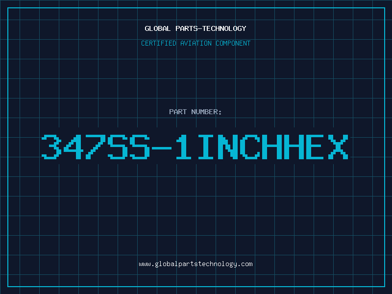 Aviation Part 347SS-1INCHHEX