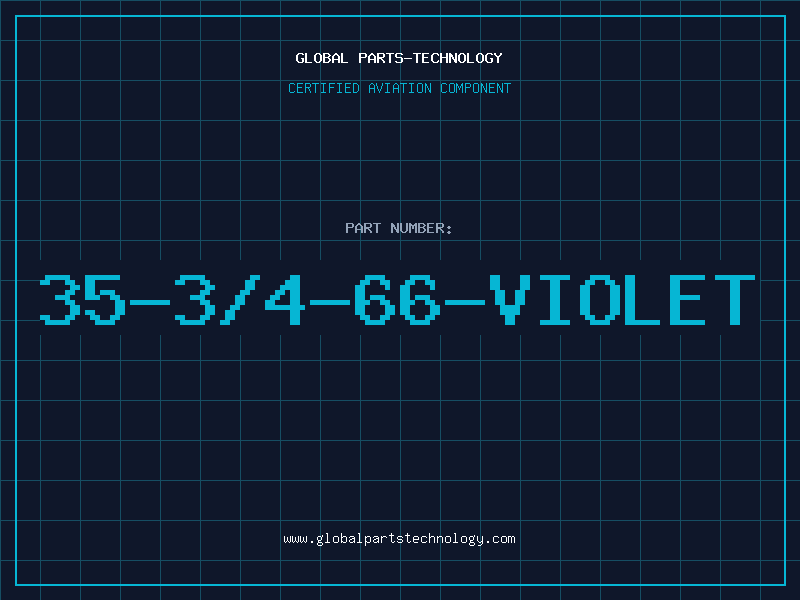 Aviation Part 35-3/4-66-VIOLET
