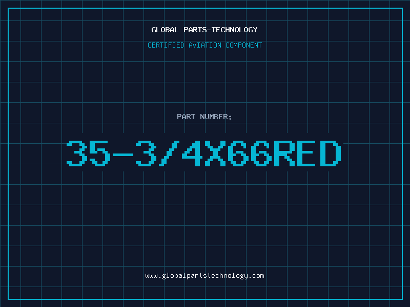 Aviation Part 35-3/4X66RED