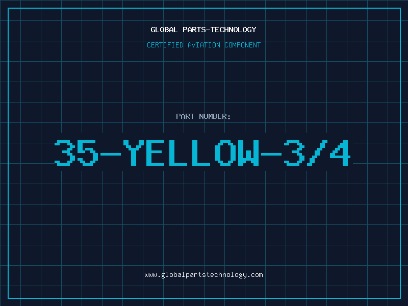Aviation Part 35-YELLOW-3/4