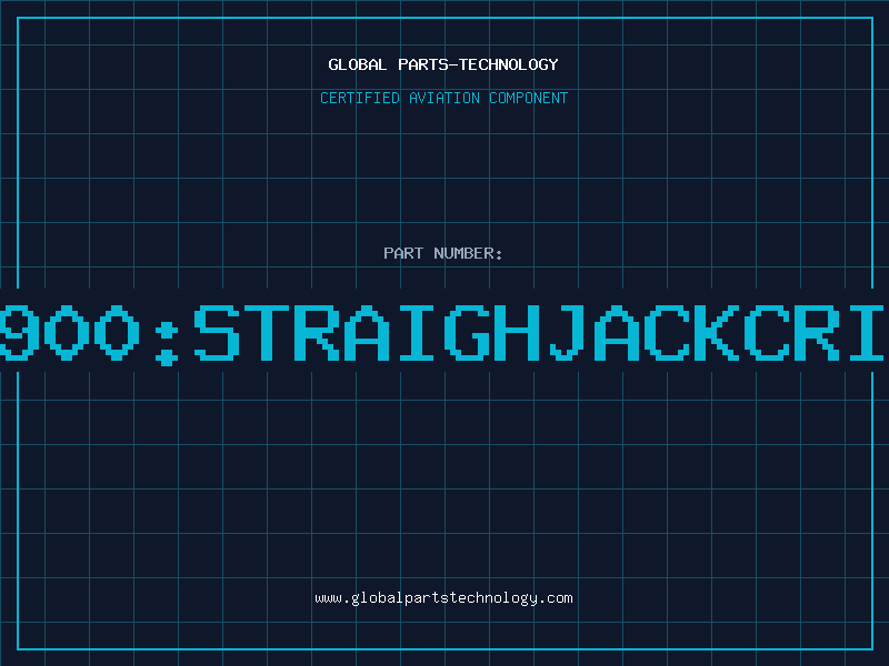Aviation Part 350058900:STRAIGHJACKCRIMPTYPE