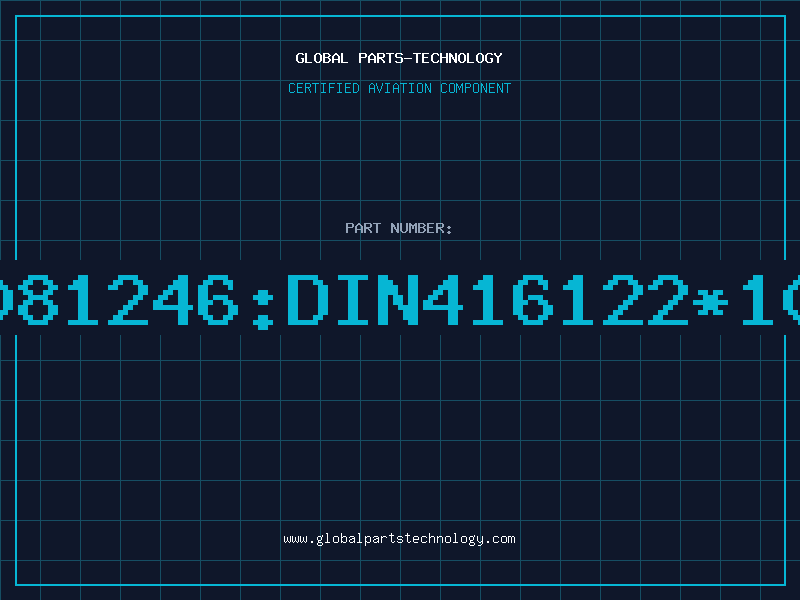 Aviation Part 350081246:DIN416122*10PIN