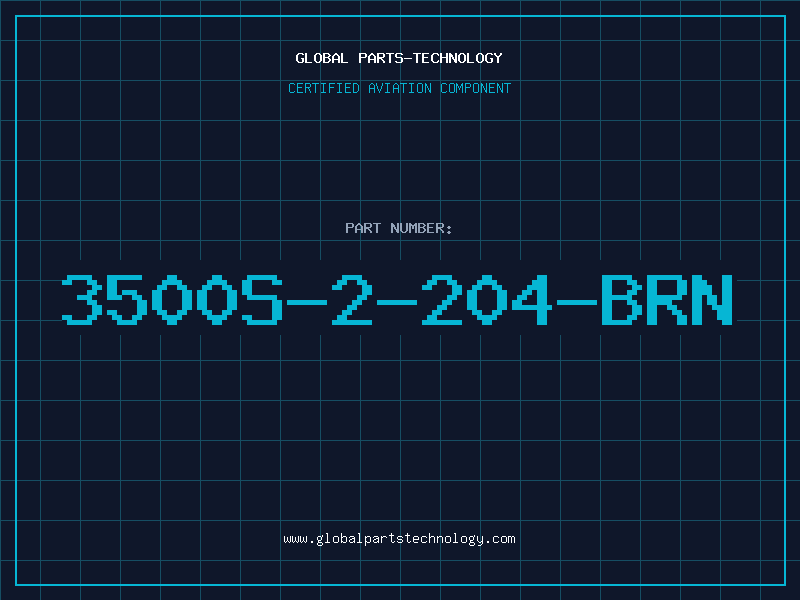 Aviation Part 3500S-2-204-BRN