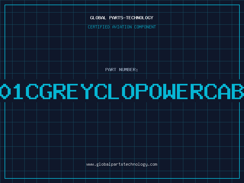 Aviation Part 3501CGREYCLOPOWERCABLE