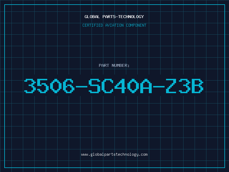 Aviation Part 3506-SC40A-Z3B