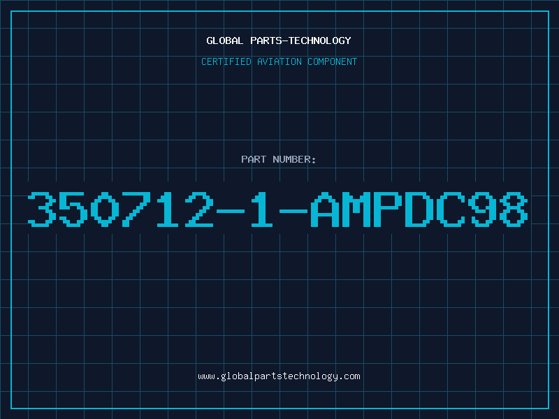 Aviation Part 350712-1-AMPDC98