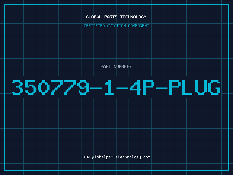 Aviation Part 350779-1-4P-PLUG