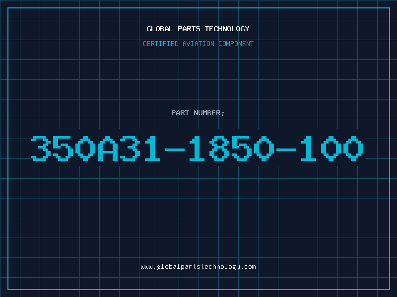 Aviation Part 350A31-1850-100