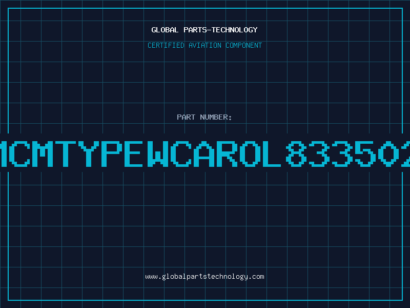 Aviation Part 350MCMTYPEWCAROL833502000