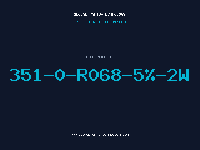 Aviation Part 351-0-R068-5%-2W