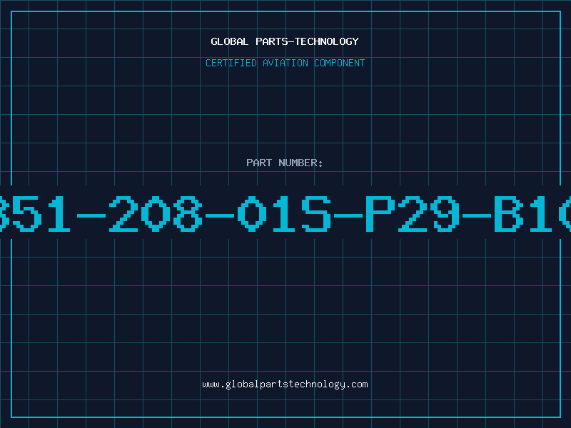 Aviation Part 351-208-01S-P29-B10