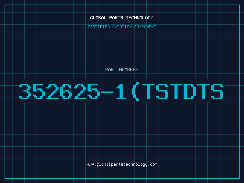 Aviation Part 352625-1(TSTDTS