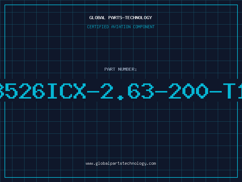 Aviation Part 3526ICX-2.63-200-T1