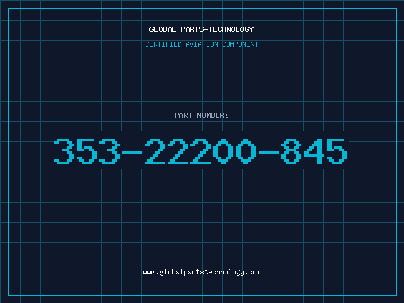 Aviation Part 353-22200-845