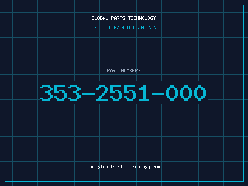 Aviation Part 353-2551-000