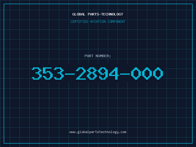 Aviation Part 353-2894-000