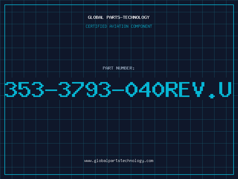 Aviation Part 353-3793-040REV.U