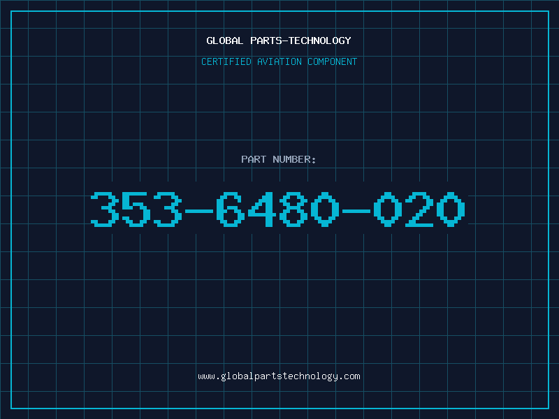 Aviation Part 353-6480-020